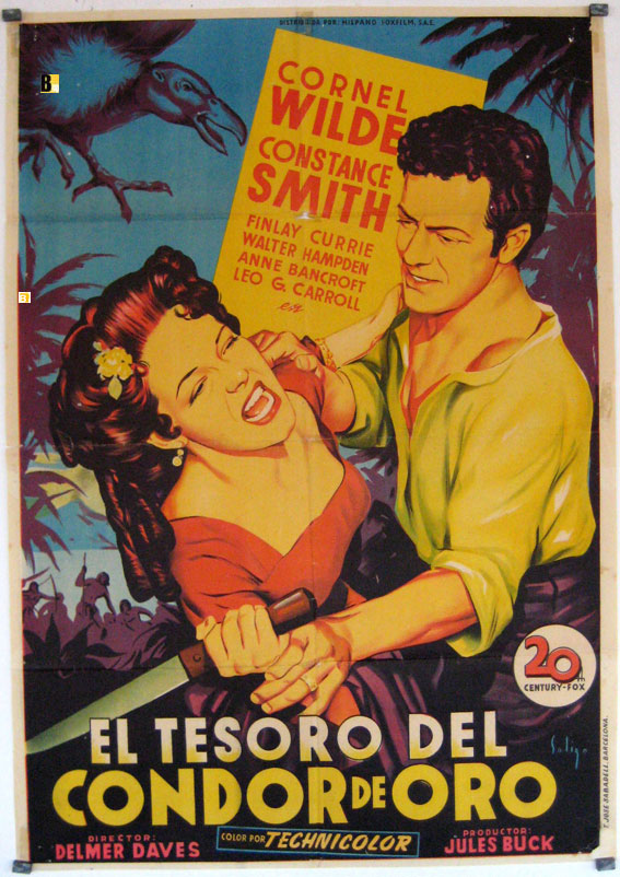 Il Tesoro Dei Condor Movie Poster Treasure Of The Golden Condor Movie Poster