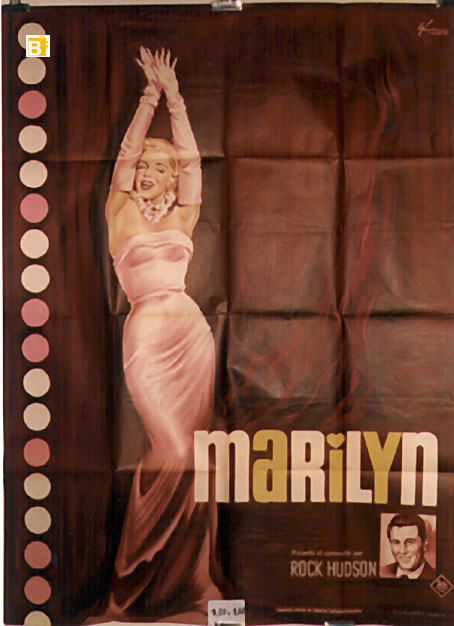 "MARILYN MONROE" MOVIE POSTER - "MARILYN" MOVIE POSTER