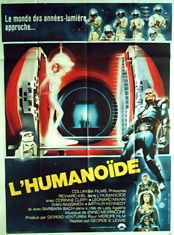 "HUMANOIDE, EL" MOVIE POSTER - "THE HUMANOIDS" MOVIE POSTER