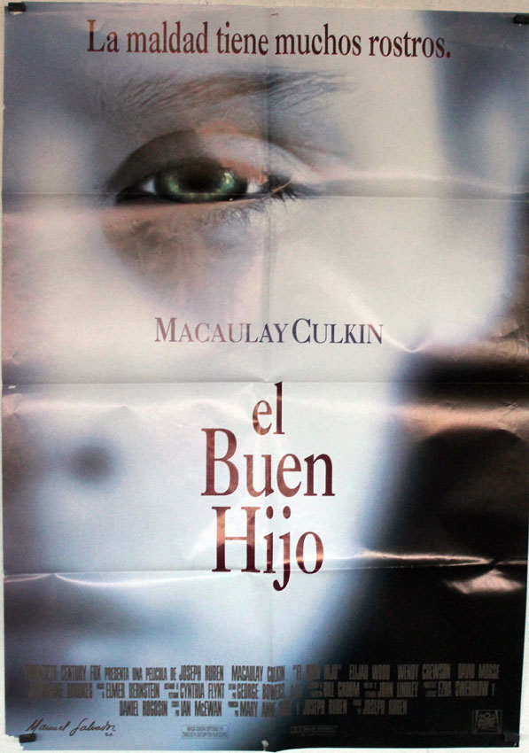 "EL BUEN HIJO" MOVIE POSTER - "THE GOOD SON" MOVIE POSTER