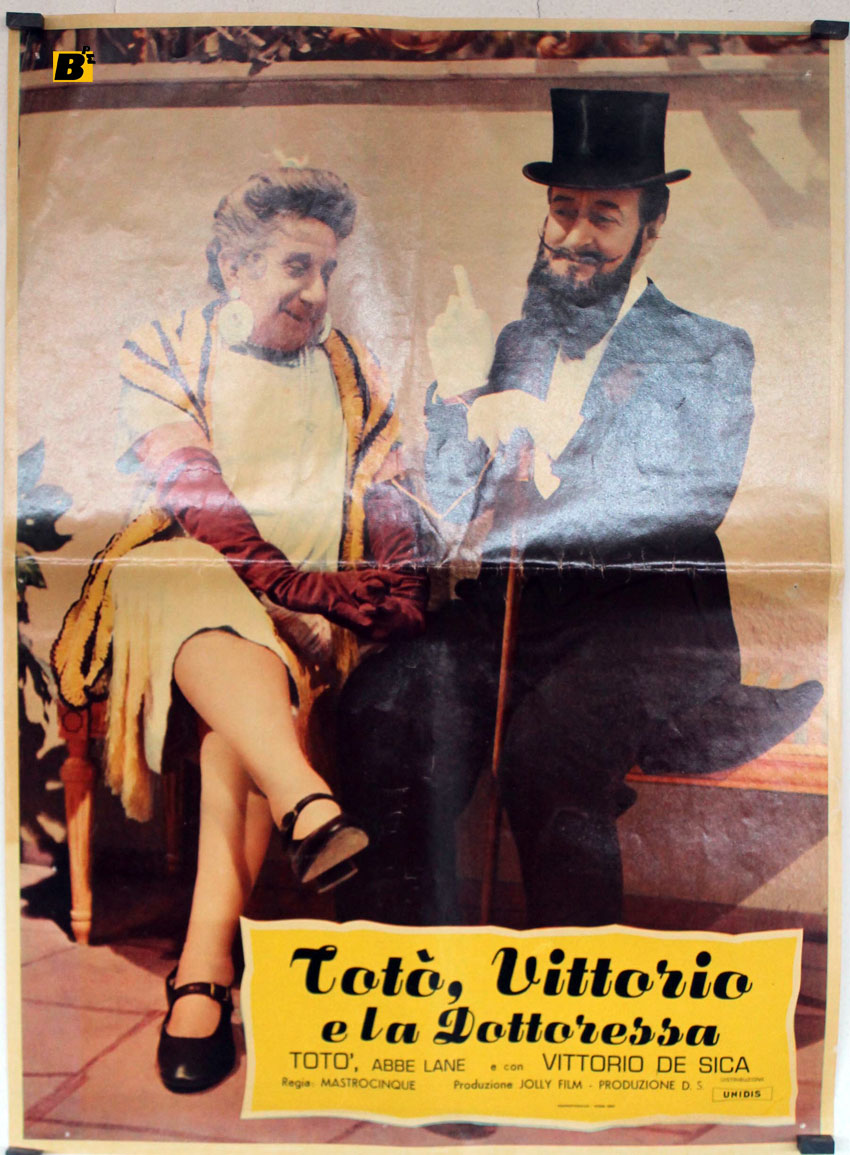 TOTO VITTORIO E LA DOTTORESSA MOVIE POSTER TOTO VITTORIO Y LA DOTTORESA MOVIE POSTER