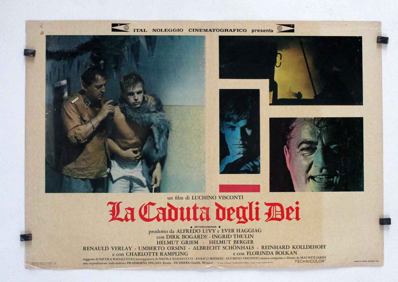 Caida De Los Dioses La Movie Poster La Caduta Degli Dei Movie Poster