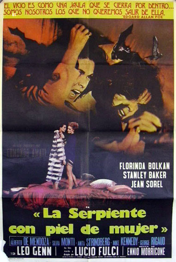 Serpiente Con Piel De Mujer La Movie Poster Una Lucertola Con La Pelle Di Donna Movie Poster 6499