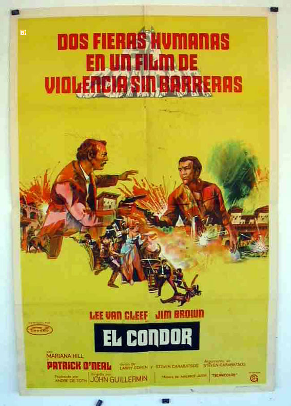 Condor El Movie Poster El Condor Movie Poster