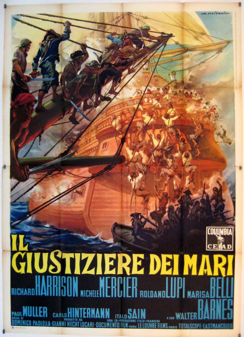 Il Giustiziere Dei Mari Movie Poster Il Giustiziere Dei Mari