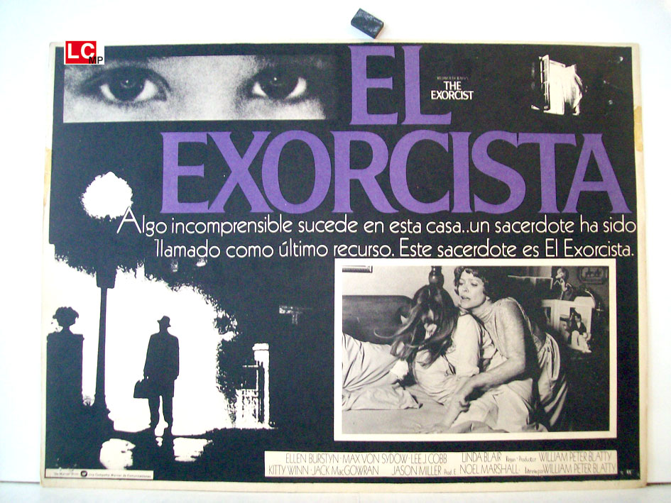 EL EXORCISTA MOVIE POSTER THE EXORCIST MOVIE POSTER