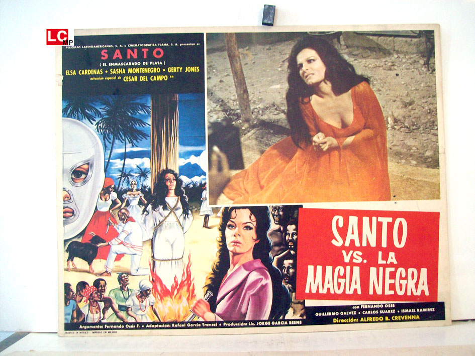 SANTO CONTRA LA MAGIA NEGRA MOVIE POSTER SANTO CONTRA LA MAGIA