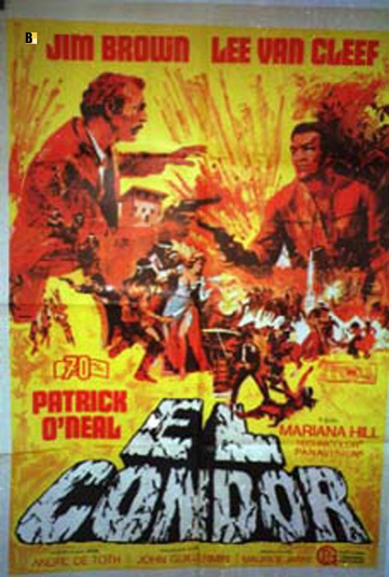 Condor El Movie Poster El Condor Movie Poster