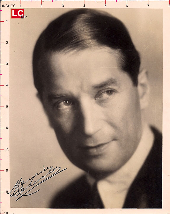 MAURICE CHEVALIER