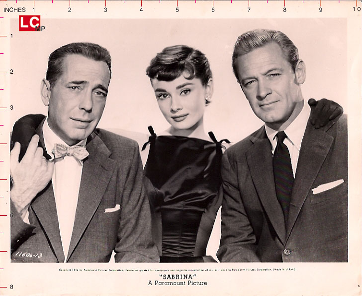 HUMPHREY BOGART / AUDREY HEPBURN / WILLIAM HOLDEN