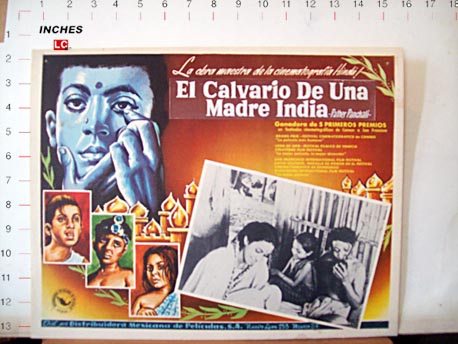 EL CALVARIO DE UNA MADRE INDIA