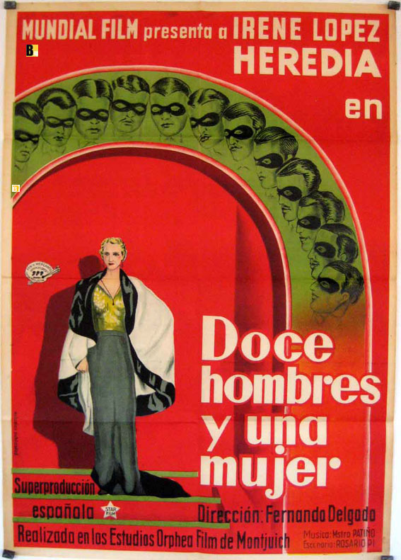 DOCE HOMBRES Y UNA MUJER