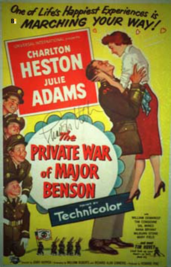 PRIVATE WAR OF MAJOR BENSON