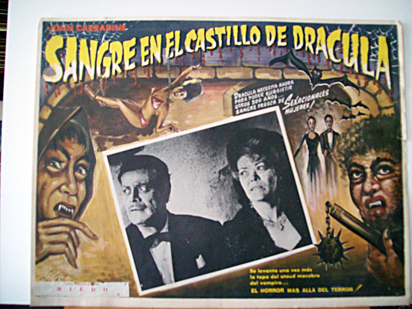 SANGRE EN EL CASTILLO DE DRACULA