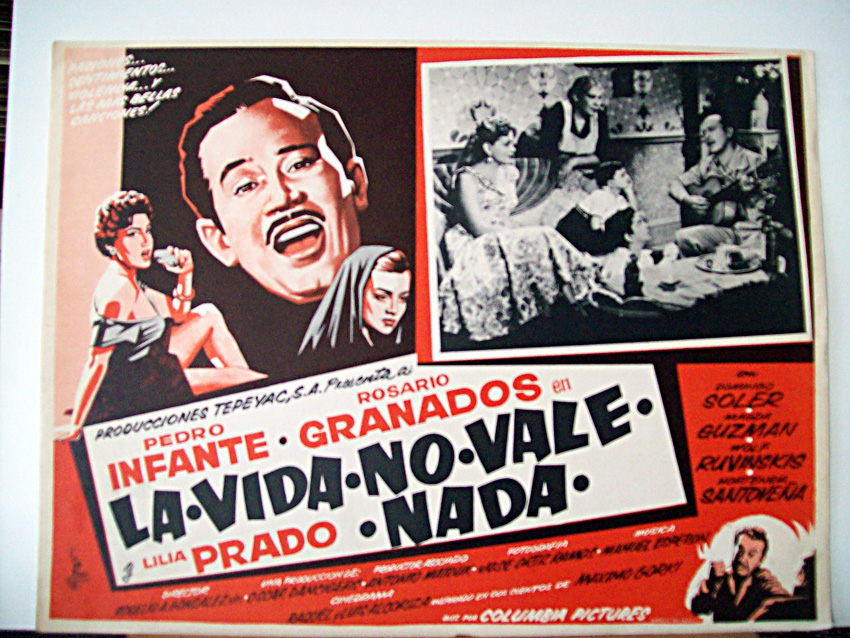 La Vida No Vale Nada Movie Poster La Vida No Vale Nada Movie Poster 2822