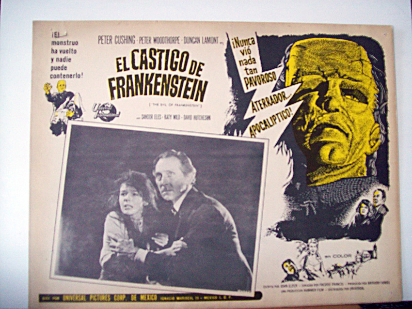 EL CASTIGO DE FRANKENSTEIN