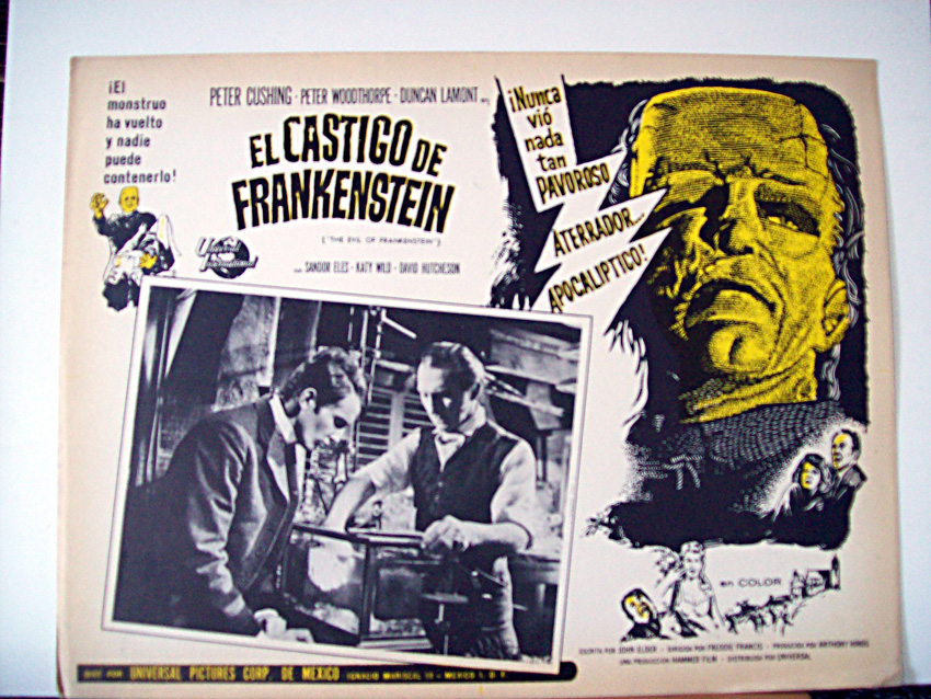 EL CASTIGO DE FRANKENSTEIN