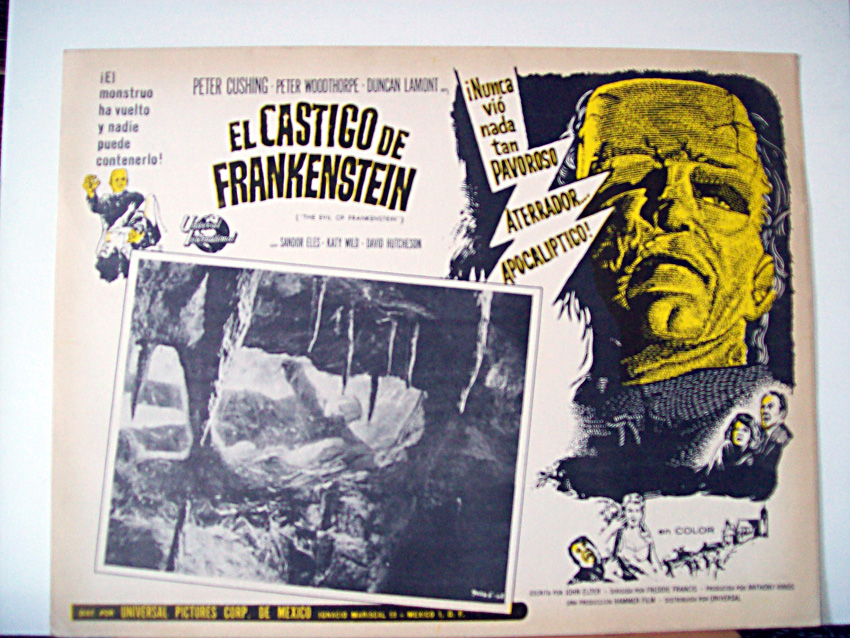 EL CASTIGO DE FRANKENSTEIN