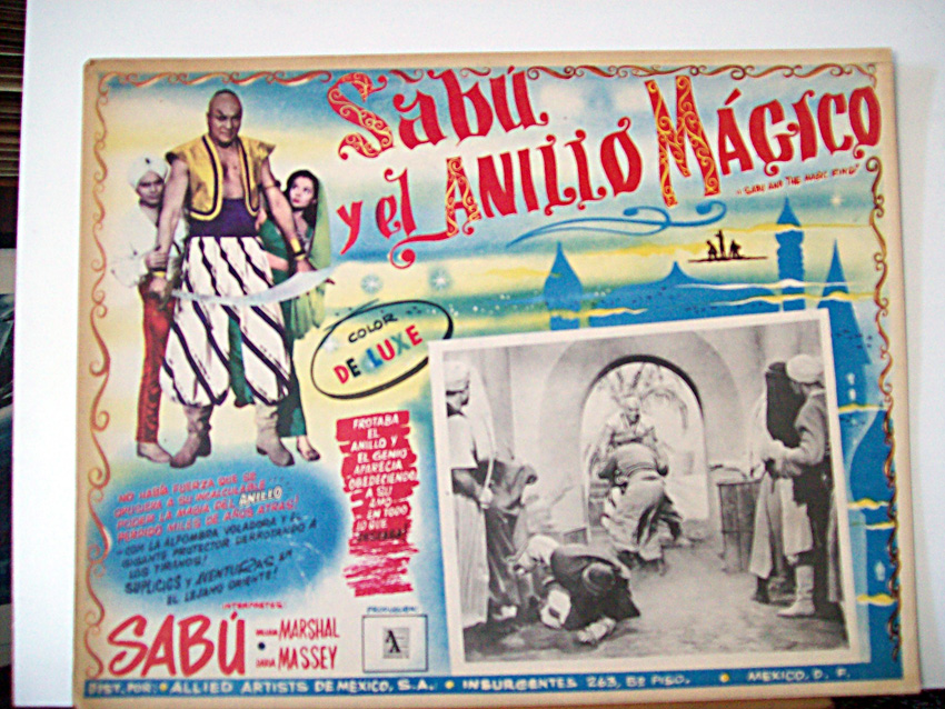 SABU Y EL ANILLO MAGICO