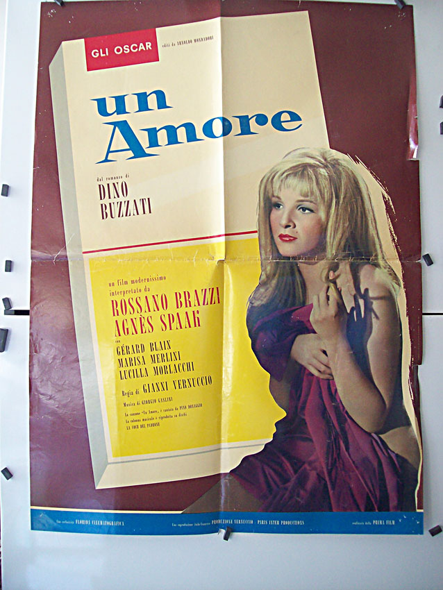 UN AMORE MOVIE POSTER - UN AMORE MOVIE POSTER