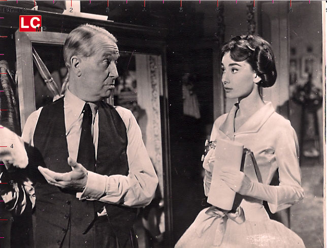 AUDREY HEPBURN / MAURICE CHEVALIER