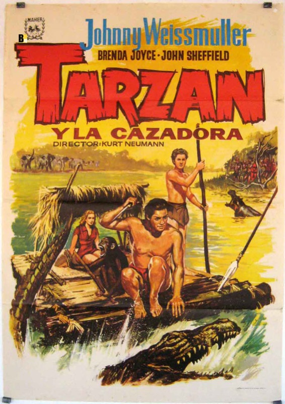 TARZAN Y LA CAZADORA