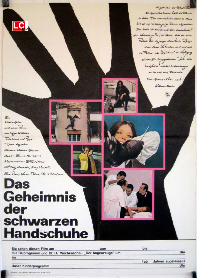 DAS GEHEIMNIS DER SCHWARZEN HANDSCHUHE