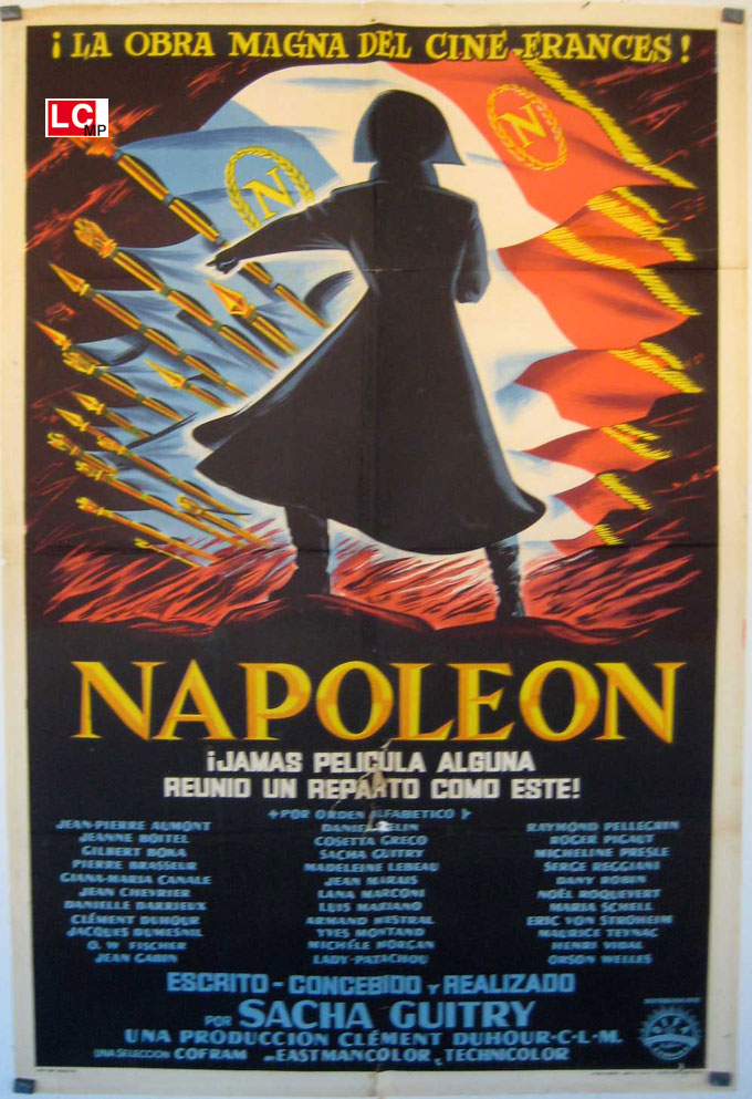 "NAPOLEON" MOVIE POSTER "NAPOLEON" MOVIE POSTER