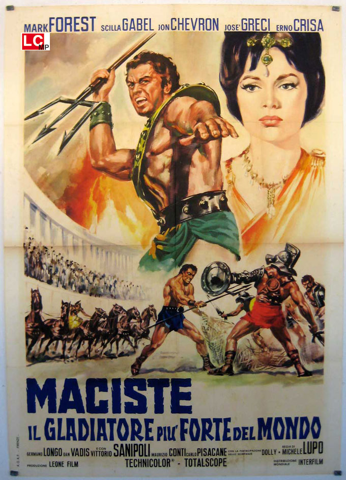 MACISTE IL GLADIATORE PIU FORTE DEL MONDO