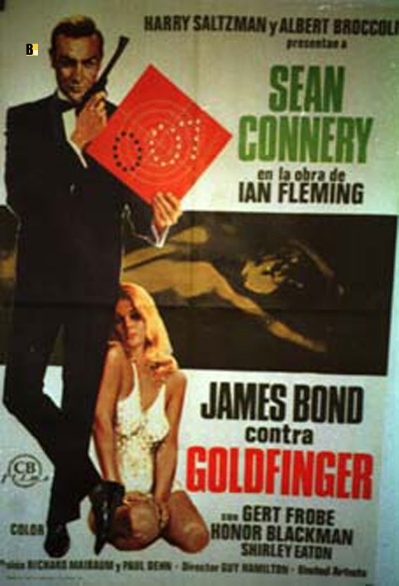 JAMES BOND CONTRA GOLDFINGER