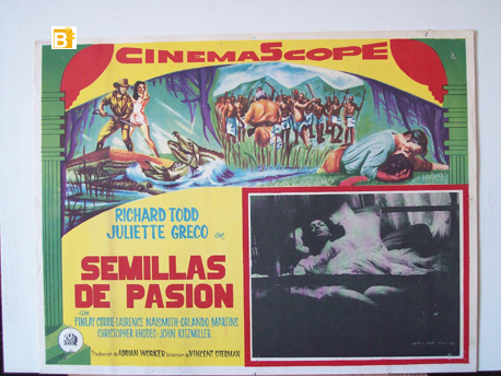 SEMILLAS DE PASION MOVIE POSTER THE NAKED EARTH MOVIE POSTER