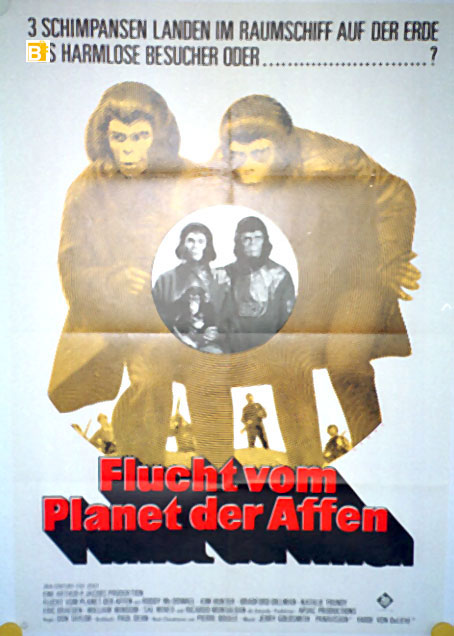 Flucht Vom Planet Der Affen Movie Poster Escape From The Planet Of