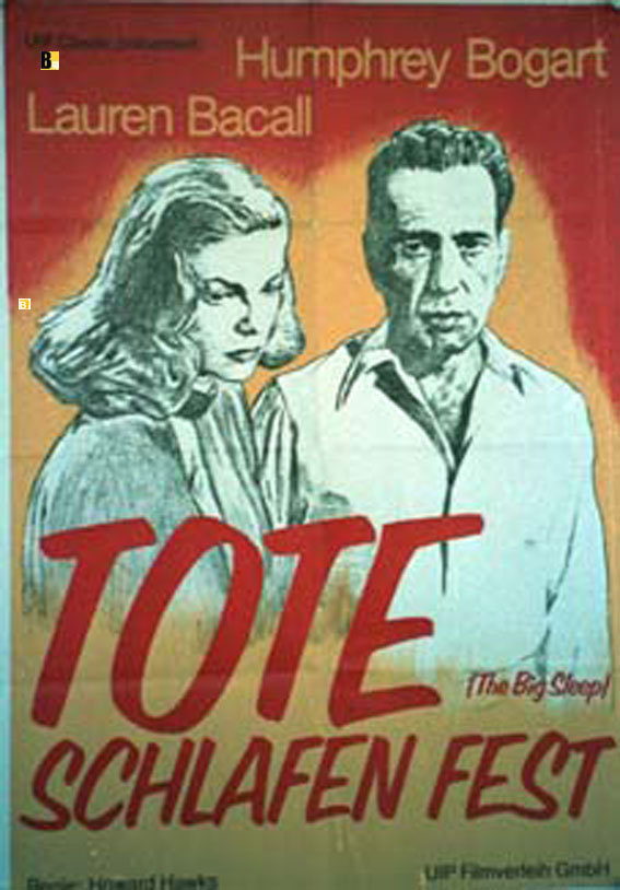 Image of Il grande sonno, Humphrey Bogart, Lauren Bacall, 1946