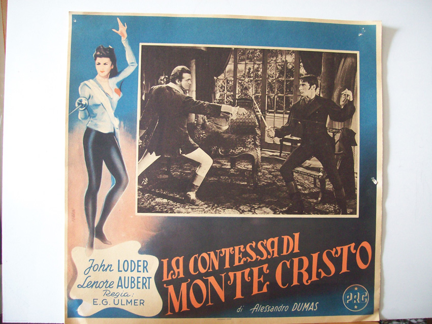 Contessa Di Monte Cristo La Movie Poster The Wife Of Monte Cristo Movie Poster