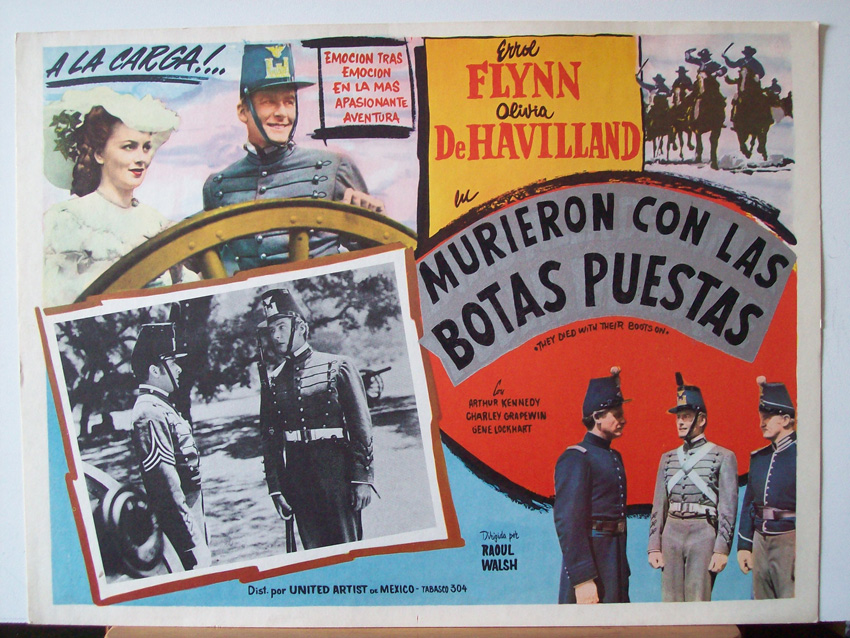 "MURIERON CON LAS BOTAS PUESTAS" MOVIE POSTER - "THEY DIED WITH THEIR ...