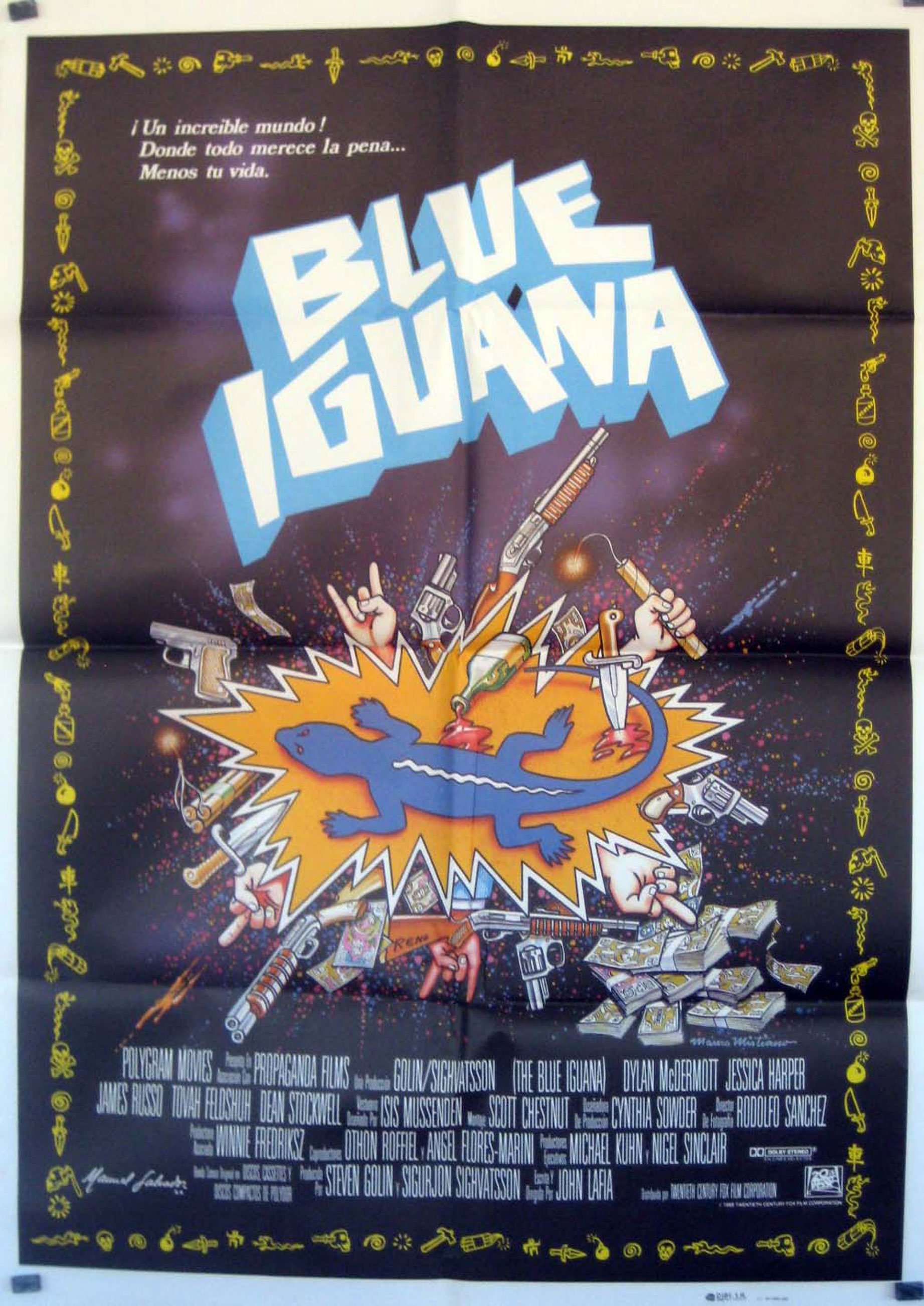 BLUE IGUANA