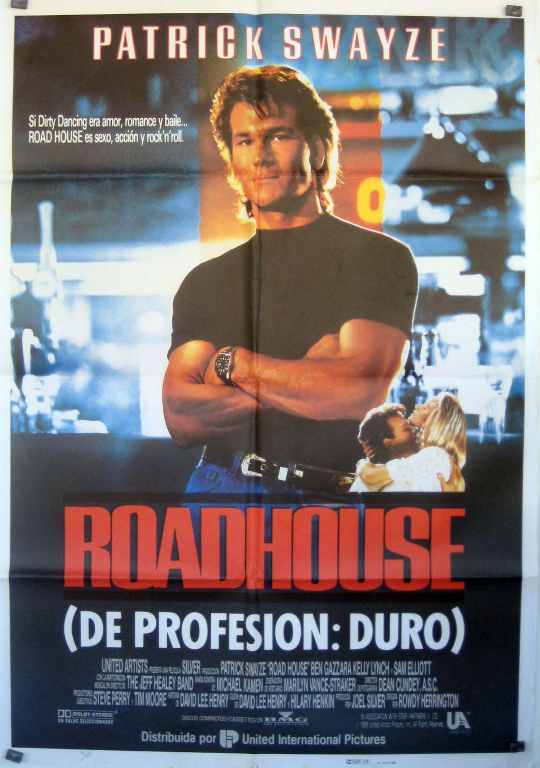 "ROADHOUSE" MOVIE POSTER "ROAD HOUSE " MOVIE POSTER