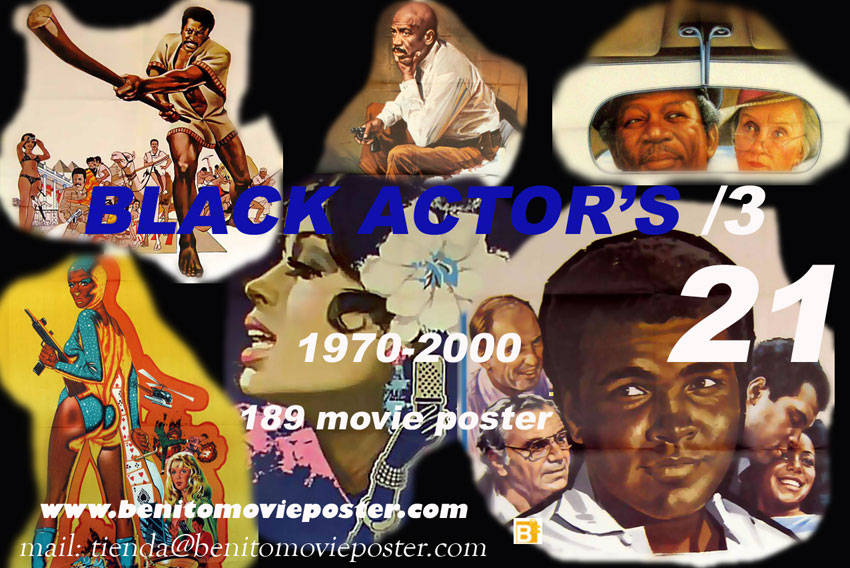 BLACK ACTORS /3. MOVIE POSTER PDF BOOK