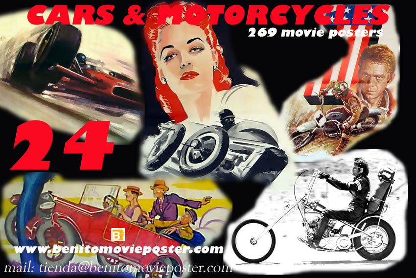 CARS $ MOTORCYCLES MOVIE POSTER PDF BOOK