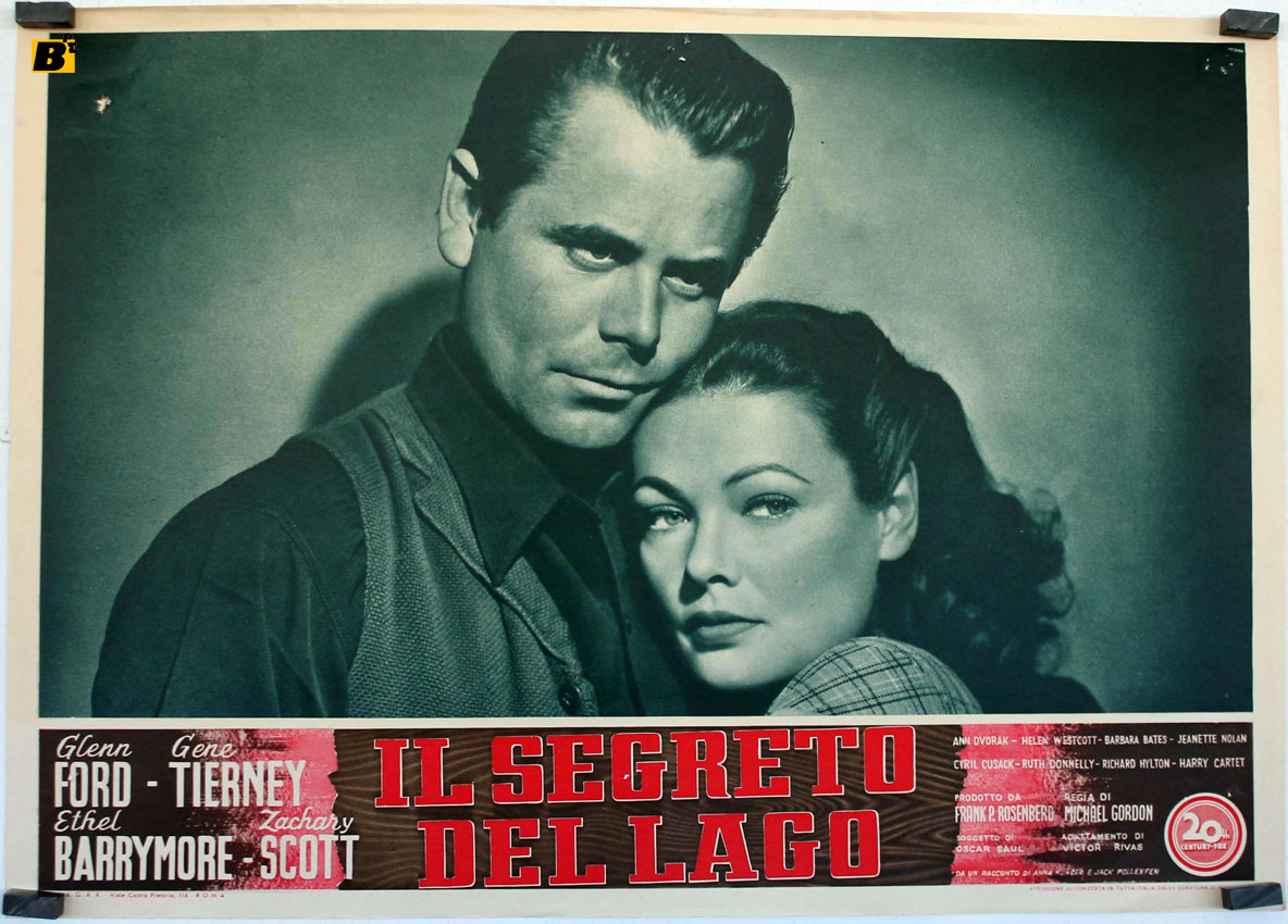 Il Segreto Del Lago Movie Poster The Secret Of Convict Lake Movie Poster