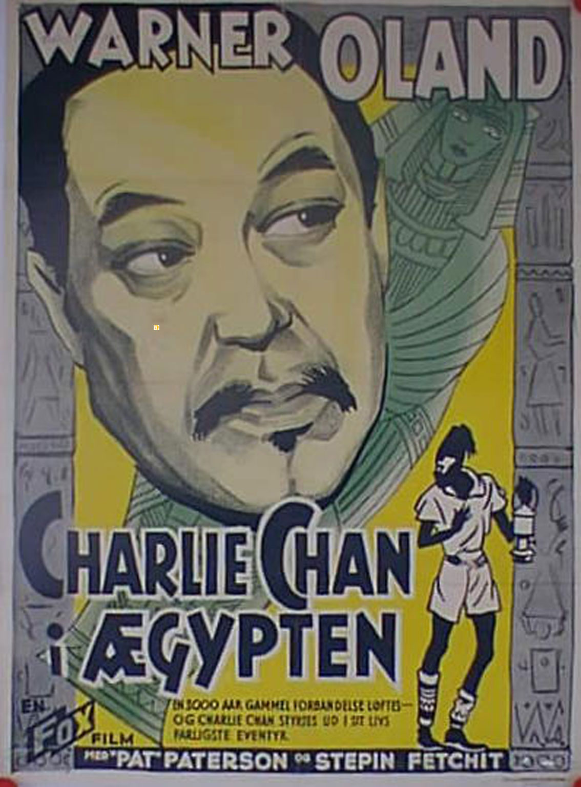 CHARLIE CHAN I AEGYPTEN