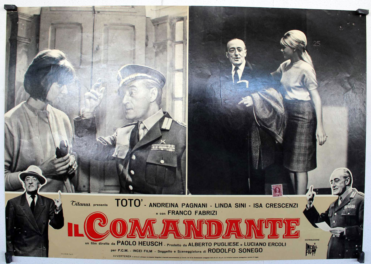 "IL COMANDANTE" MOVIE POSTER - "IL COMANDANTE" MOVIE POSTER