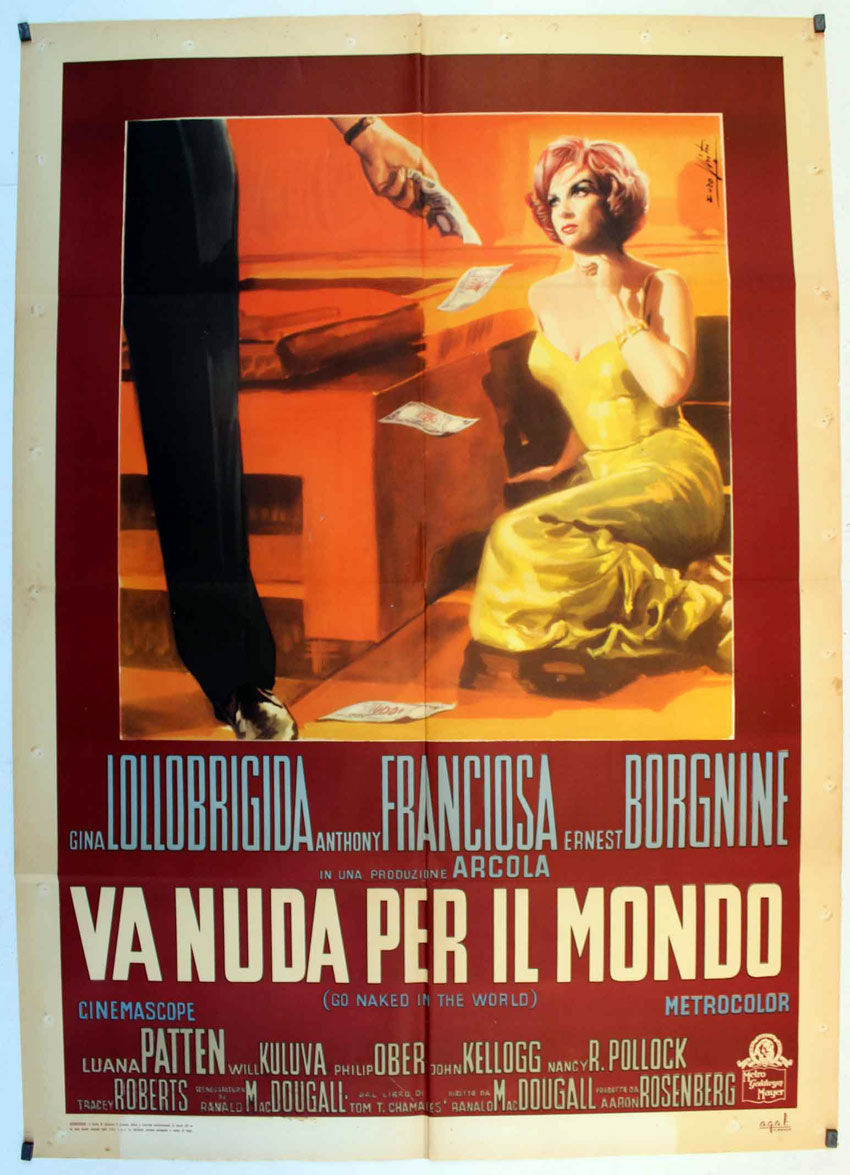 Va Nuda Per Il Mondo Movie Poster Go Naked In The World Movie Poster