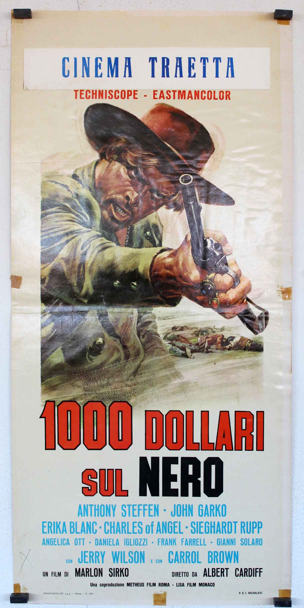 1000 DOLLARI SUL NERO