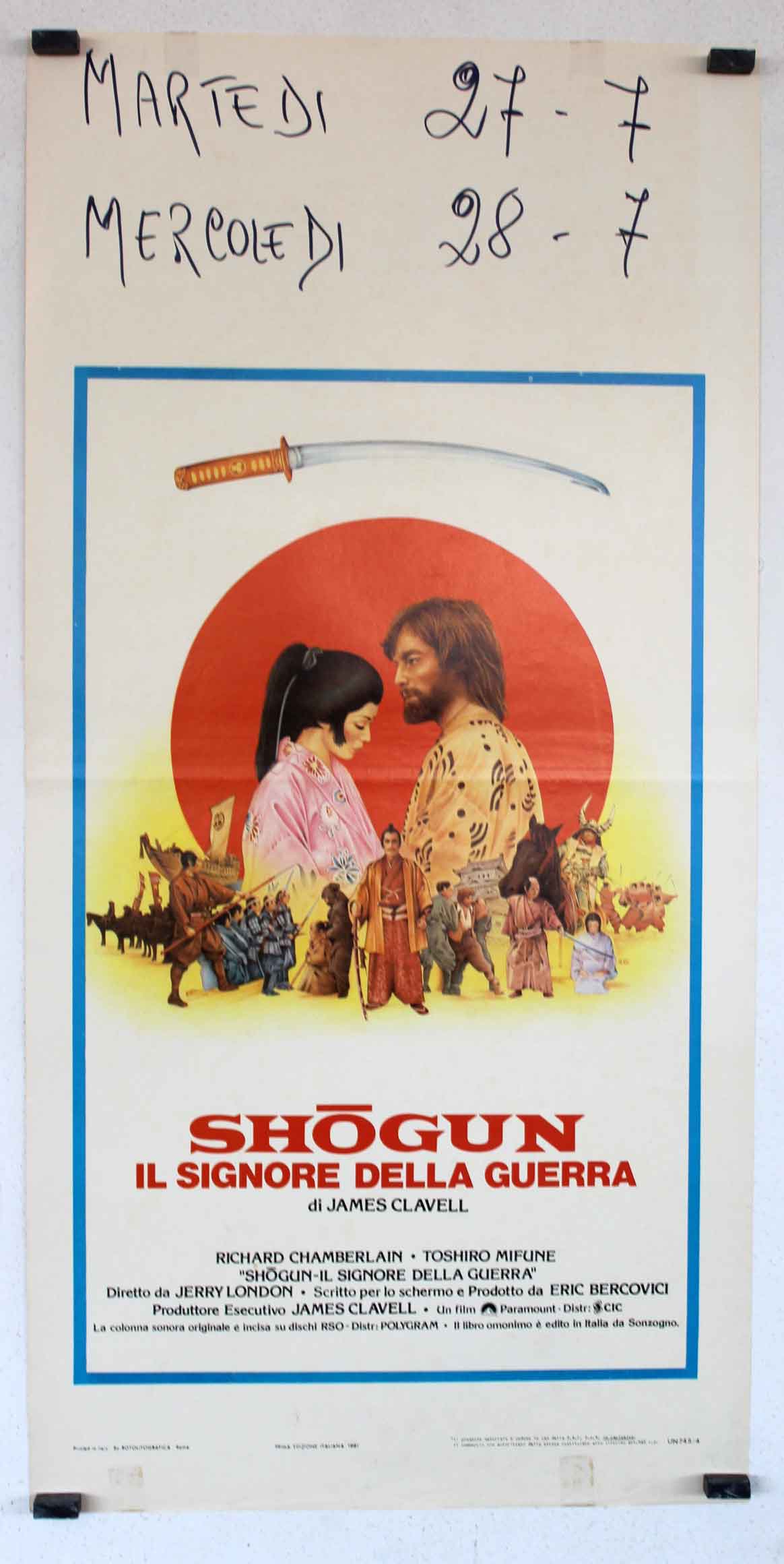 SHOGUN IL SIGNORE DELLA GUERRA