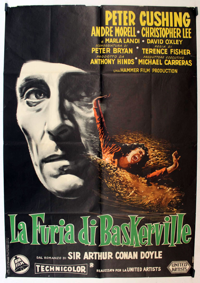 Furia Di Baskerville La Movie Poster The Hound Of The