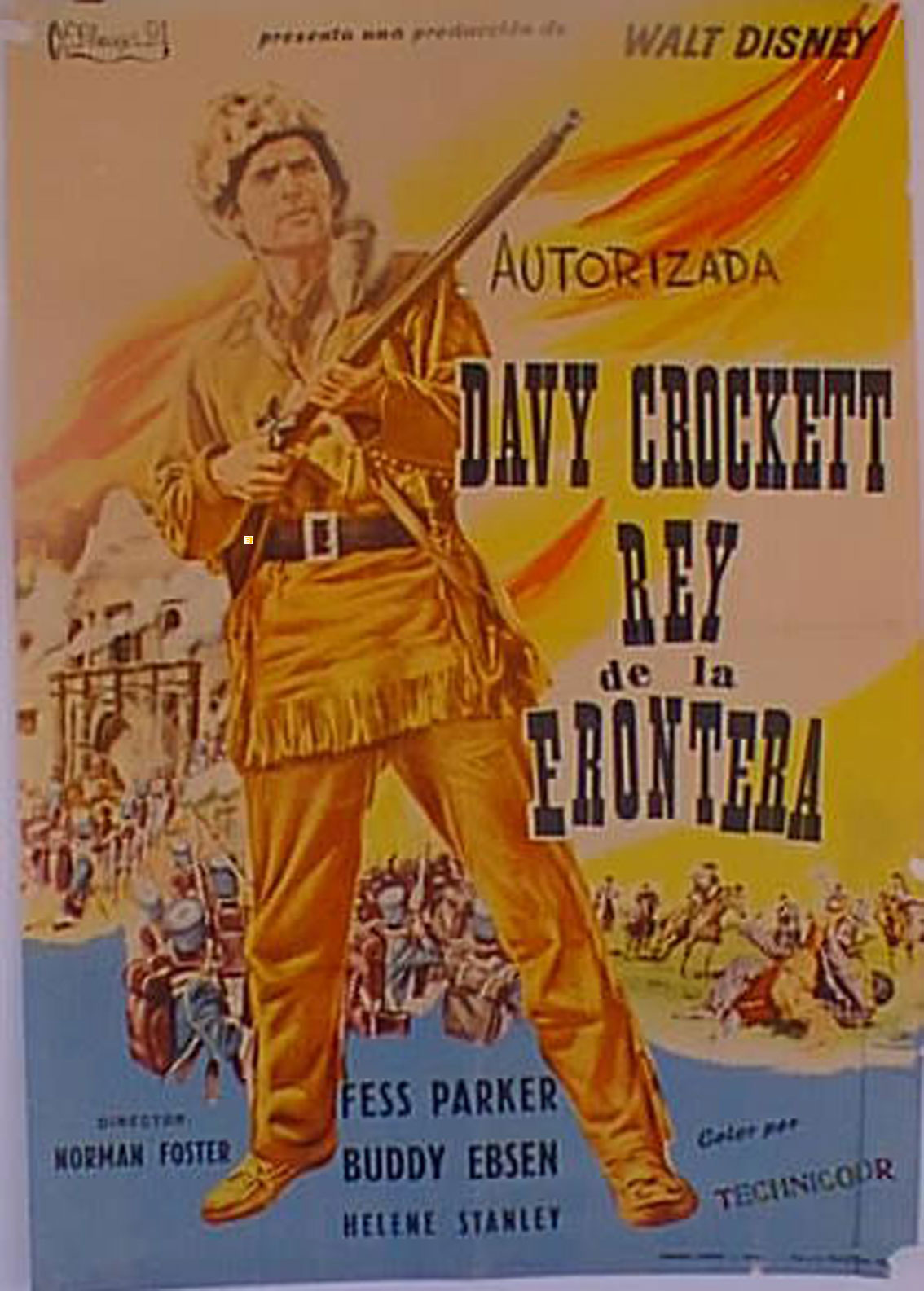 DAVY CROCKETT REY DE LA FRONTERA