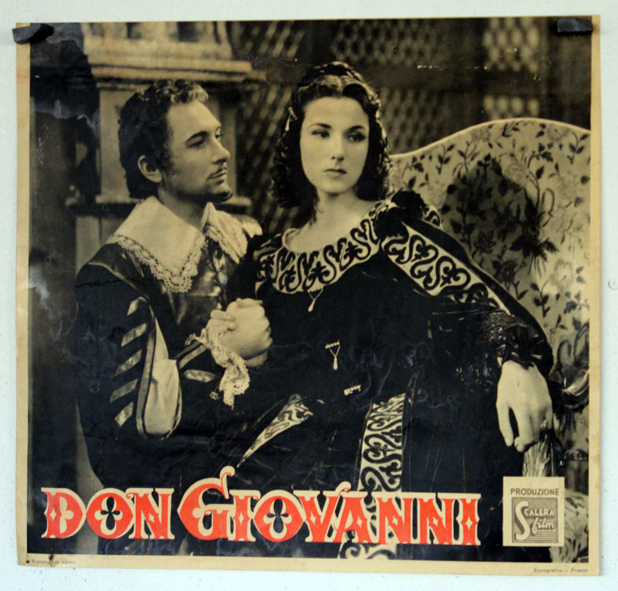 "DON GIOVANNI " MOVIE POSTER - "DON GIOVANNI " MOVIE POSTER