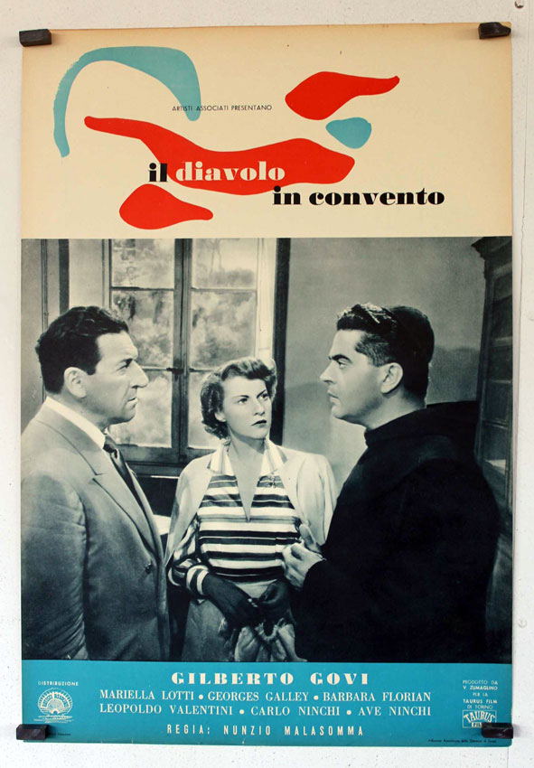 IL DIAVOLO IN CONVENTO MOVIE POSTER - IL DIAVOLO IN CONVENTO MOVIE POSTER