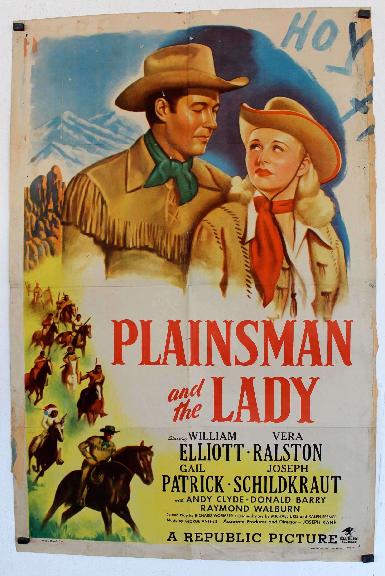 PLAINSMAN AND THE LADY